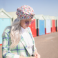 Ladies Turban Hat - Liberty of London Birds of Paradise - Silk & Lawn