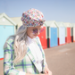 Ladies Turban Hat - Liberty of London Birds of Paradise - Silk & Lawn