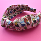 Ladies Knot Alice headband - Liberty of London Birds of Paradise - Silk & Lawn