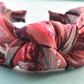 Luxury Silk Knot Alice band - Liberty of London Artist Manning pink printed silk - Silk & Lawn