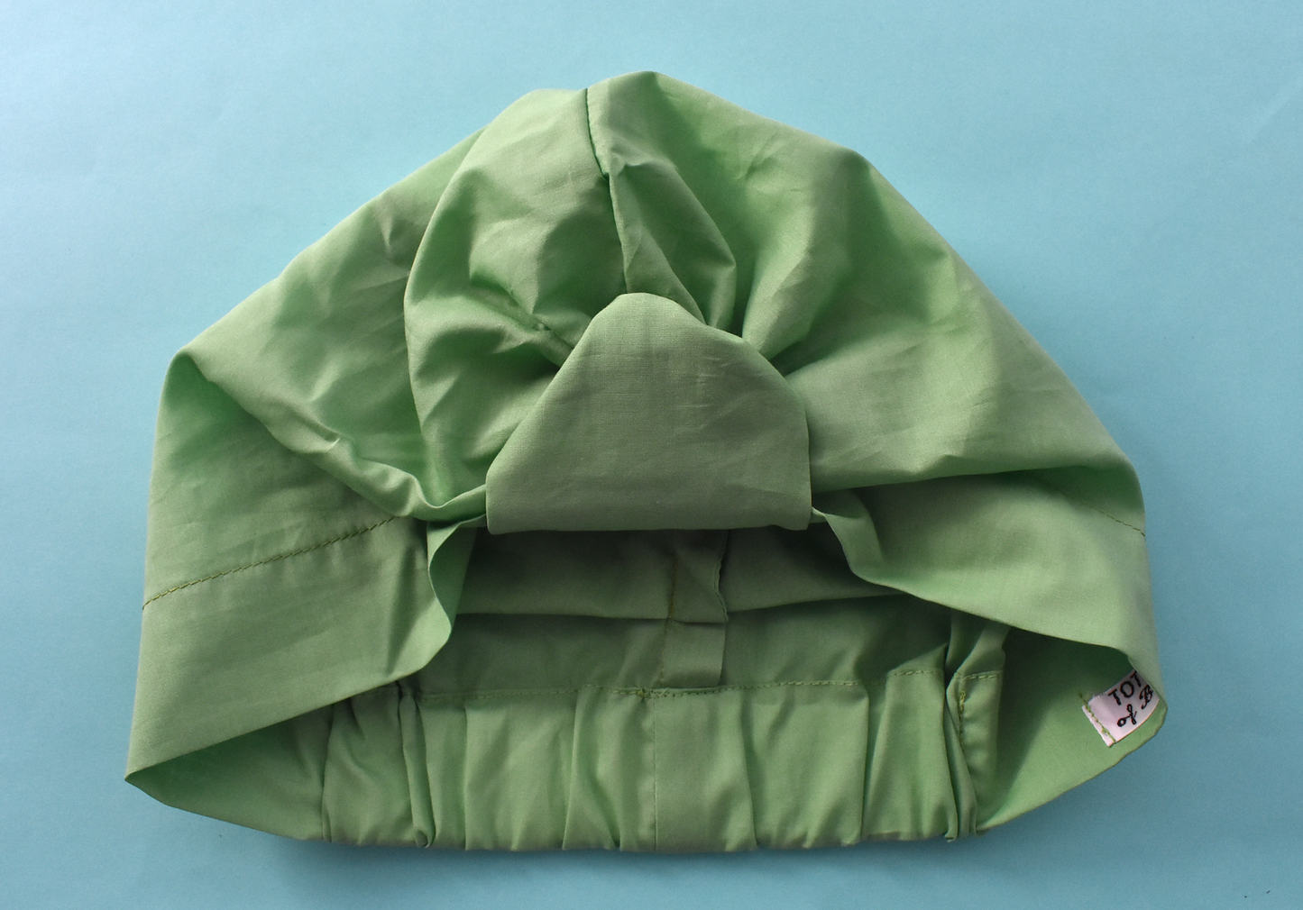 Salty Sea Knot - Swimming Cap Topper - Swim Turban - Green