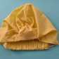 Salty Sea Knot - Swimming Cap Topper - Swim Turban - Yellow - Silk & Lawn