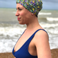 Salty Sea Knot - Swimming Cap Topper / Turban - Babylon - Silk & Lawn