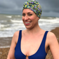 Salty Sea Knot - Swimming Cap Topper / Turban - Babylon - Silk & Lawn