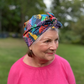 Ladies Turban Hat - Liberty of London Memphis Trail - Silk & Lawn