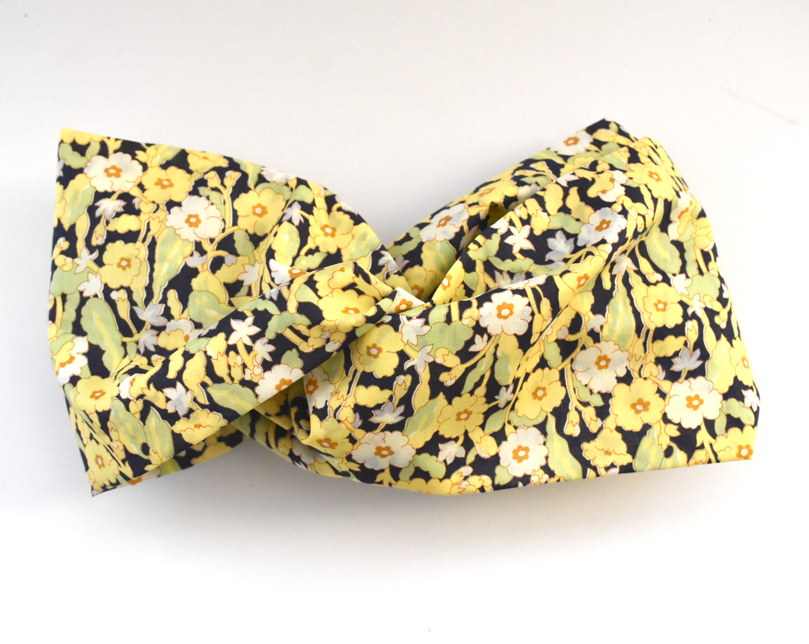 Twisted Turban Headband - Primrose Liberty print - Silk & Lawn