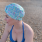 Salty Sea Knot - Swimming Cap Topper - Swim Turban - Clara Shoes - Silk & Lawn