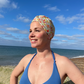 Together Co Salty Sea Knot - Swimming Cap Topper - Swim Turban in Yellow D'anjo - Silk & Lawn