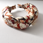 Classic Knot head band - Liberty of London Clara Cream Heels print - Silk & Lawn