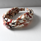 Classic Knot head band - Liberty of London Clara Cream Heels print - Silk & Lawn