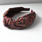 Classic Knot head band - Liberty of London Kussman print - Silk & Lawn