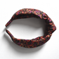 Classic Knot head band - Liberty of London Kussman print - Silk & Lawn