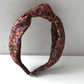 Classic Knot head band - Liberty of London Kussman print - Silk & Lawn
