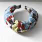 Classic Knot head band - Liberty of London Winter print - Silk & Lawn