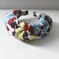 Classic Knot head band - Liberty of London Winter print - Silk & Lawn