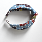 Classic Knot head band - Liberty of London Winter print - Silk & Lawn