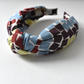Classic Knot head band - Liberty of London Winter print - Silk & Lawn
