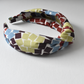 Classic Knot head band - Liberty of London Winter print - Silk & Lawn
