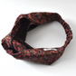 Twisted Turban Headband - Liberty of London Kussman print - Silk & Lawn