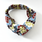 Medium Twisted Turban Headband - Liberty of London Winter print - Silk & Lawn