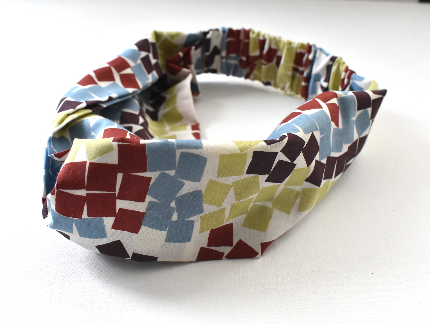 Medium Twisted Turban Headband - Liberty of London Winter print - Silk & Lawn