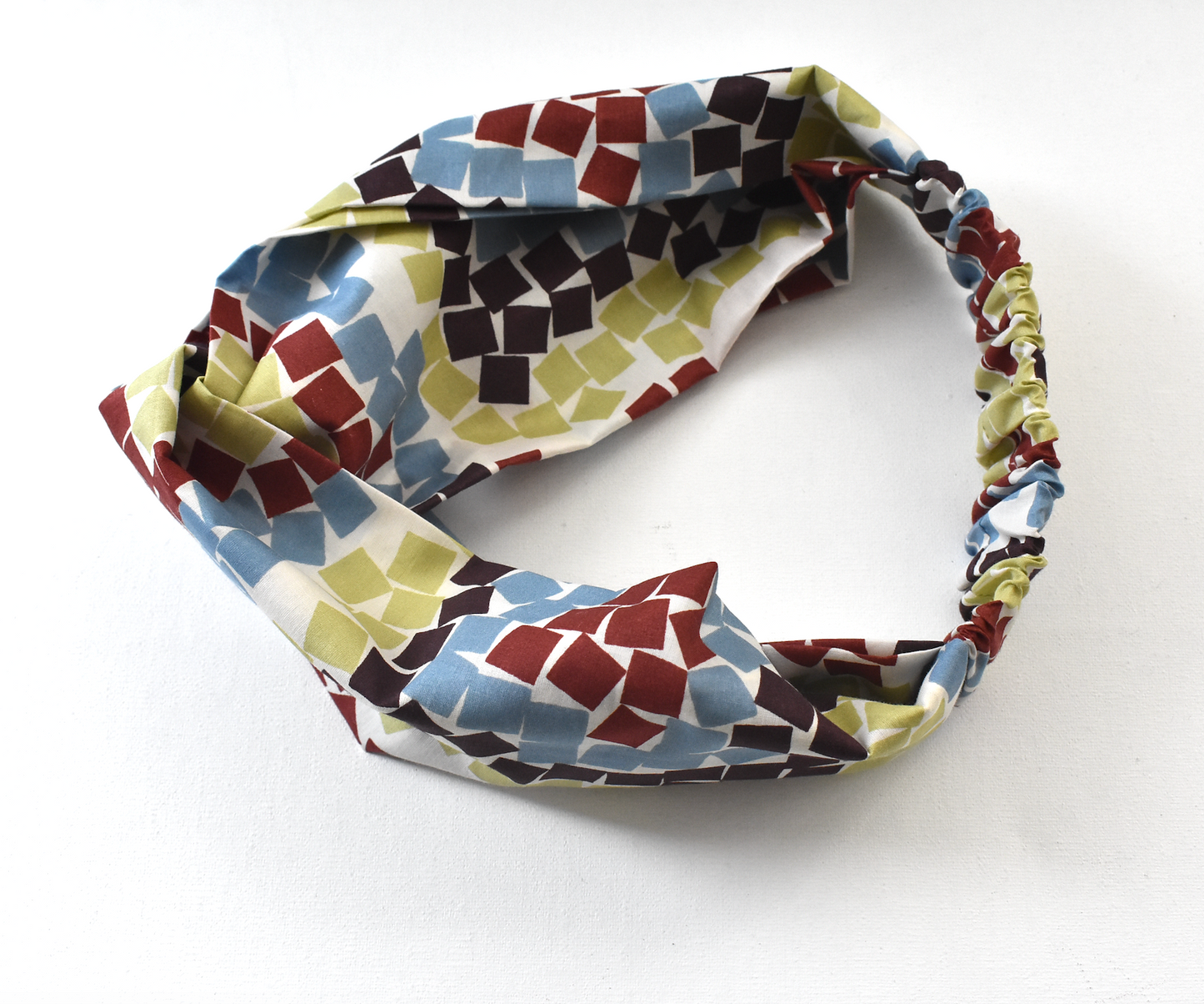 Medium Twisted Turban Headband - Liberty of London Winter print - Silk & Lawn