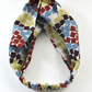 Medium Twisted Turban Headband - Liberty of London Winter print - Silk & Lawn
