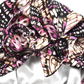 Ladies Turban & Head wrap - Liberty of London Kaleidoscope in Pink - Silk & Lawn