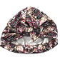 Ladies Turban & Head wrap - Liberty of London Kaleidoscope in Pink - Silk & Lawn
