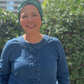 Silk Twisted Turban hairband and neck scarf in Racing Green Mulberry Silk - 100% pure silk satin - Silk & Lawn