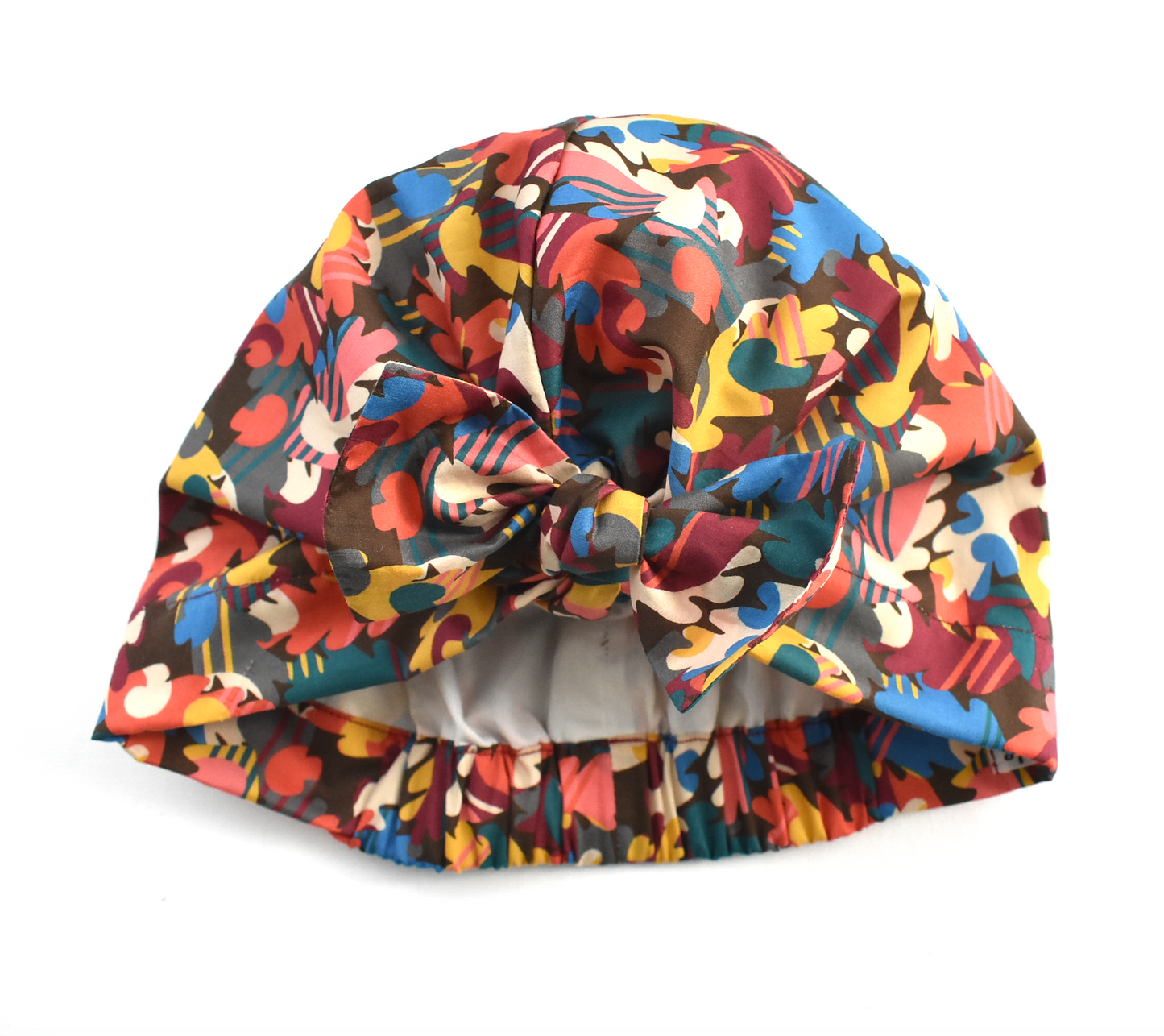 Ladies Turban Hat - Liberty of London Autumn Fall print