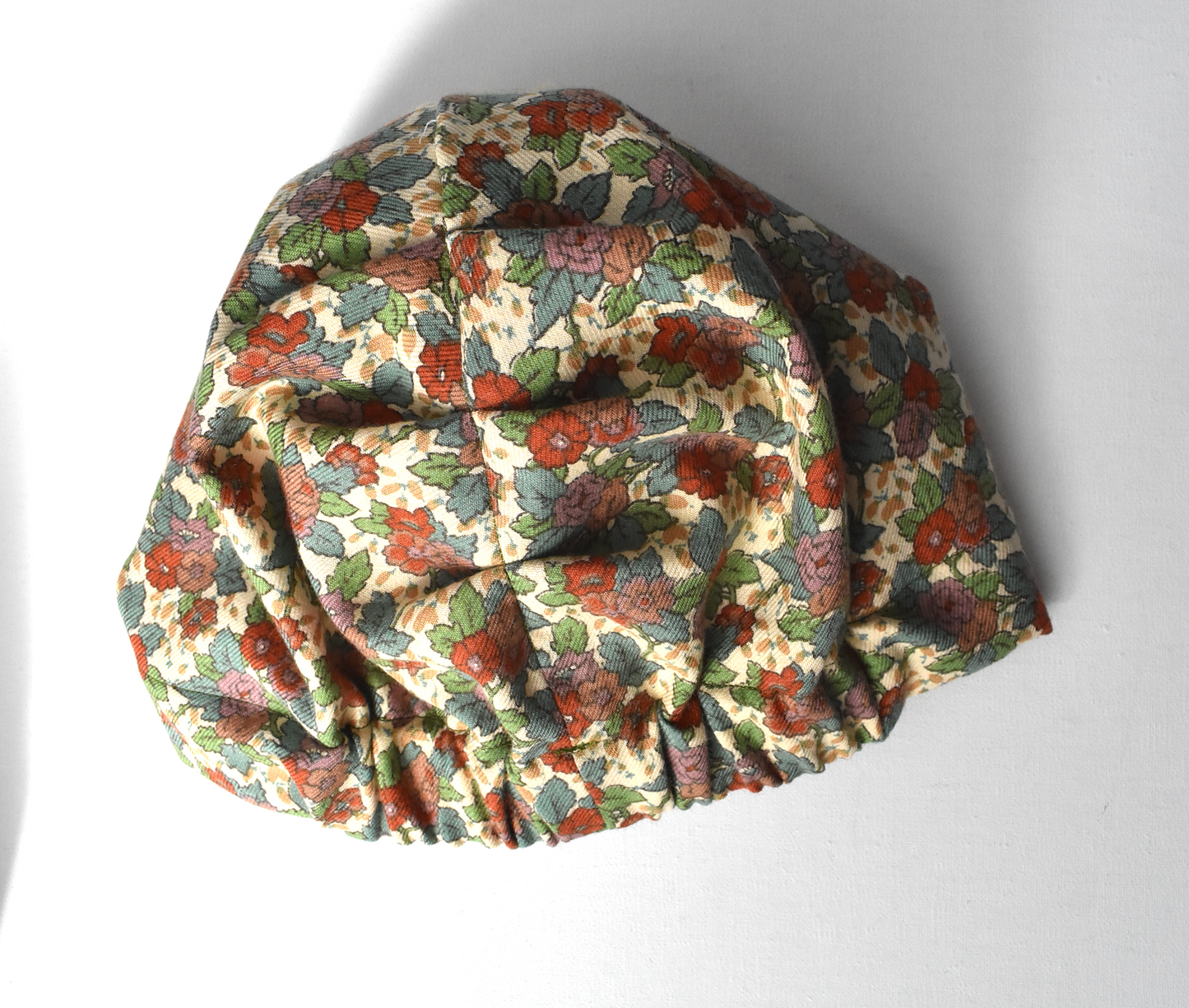 Ladies Turban Hat - Liberty of London Floral print in Vintage Lantana