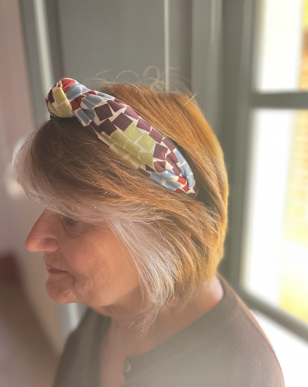 Classic Knot head band - Liberty of London Winter print