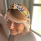 Classic Knot head band - Liberty of London Winter print - Silk & Lawn
