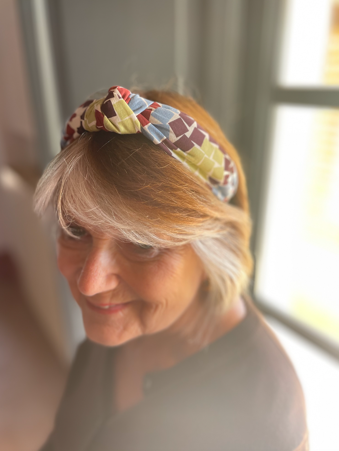 Classic Knot head band - Liberty of London Winter print