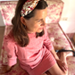 Classic Knot head band - Liberty of London Clara Cream Heels print - Silk & Lawn
