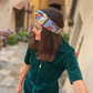 Medium Twisted Turban Headband - Liberty of London Winter print - Silk & Lawn