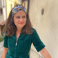 Medium Twisted Turban Headband - Liberty of London Winter print - Silk & Lawn