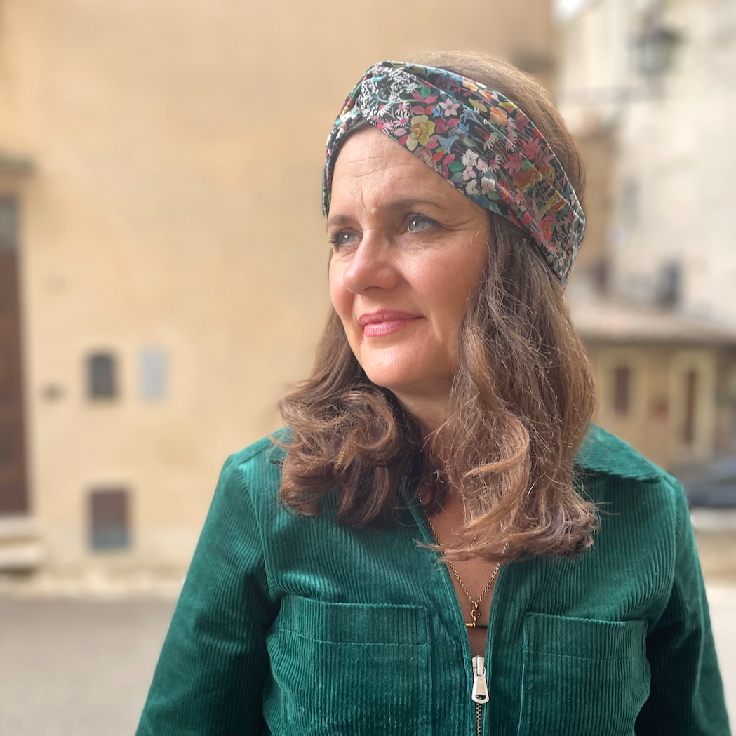 Twisted Turban Headband - Liberty of London Faria Flowers print