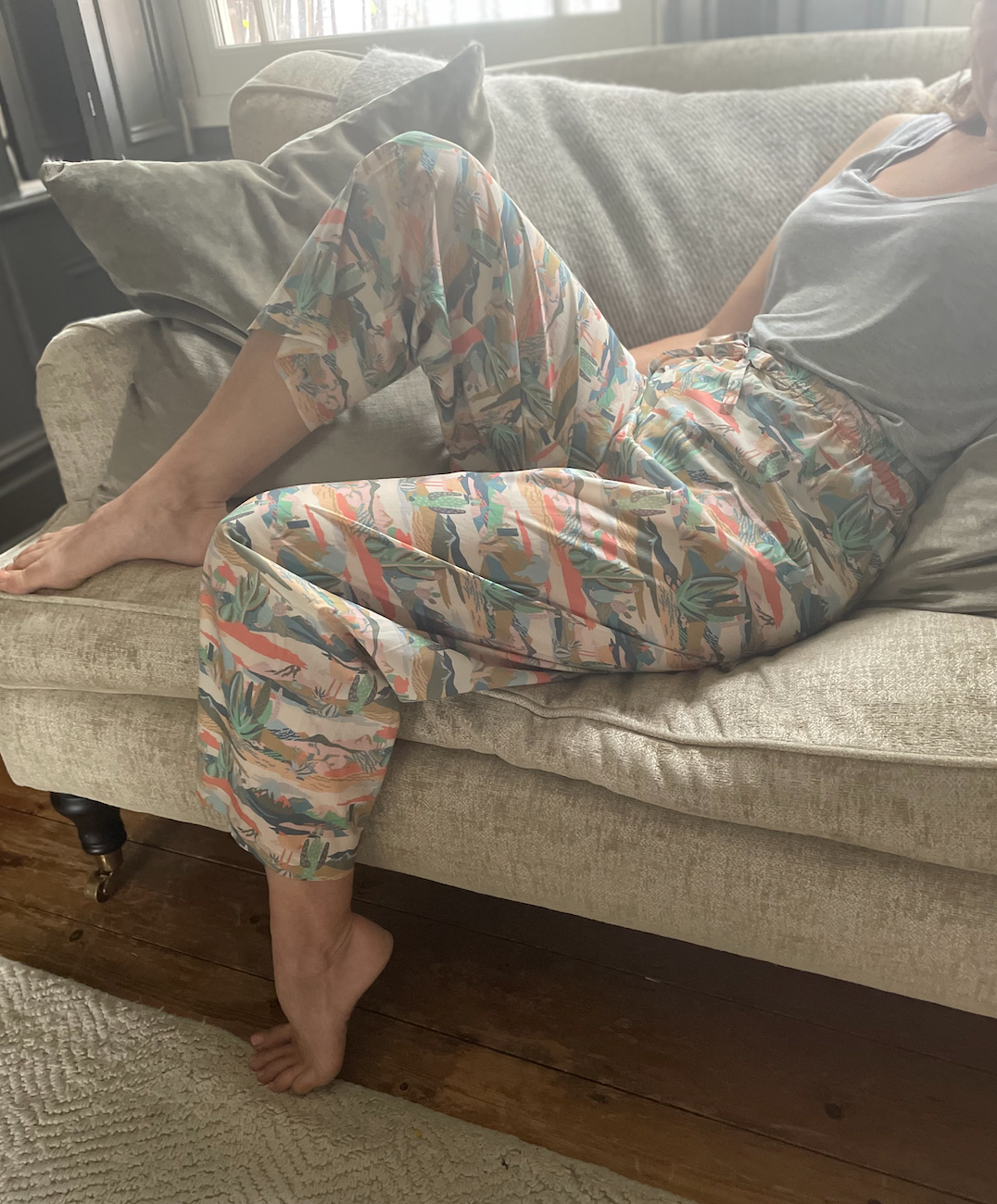 Classic Pyjama bottoms - Liberty London - cactus print