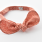 Ladies Tot Knot hairband - Liberty of London Red Marco Floral for Christmas - Tot Knots of Brighton