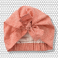 Ladies Turban Hat - Liberty of London Red Marco Floral - Tot Knots of Brighton