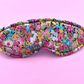 100% Pure Silk-lined Sleep Eye Mask - Ciara Liberty print - Tot Knots of Brighton