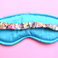 100% Pure Silk-lined Sleep Eye Mask - Ciara Liberty print - Tot Knots of Brighton