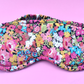 100% Pure Silk-lined Sleep Eye Mask - Ciara Liberty print - Tot Knots of Brighton