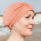 Salty Sea Knot - Swimming Cap Topper - Swim Turban - Red Marco - Silk & Lawn