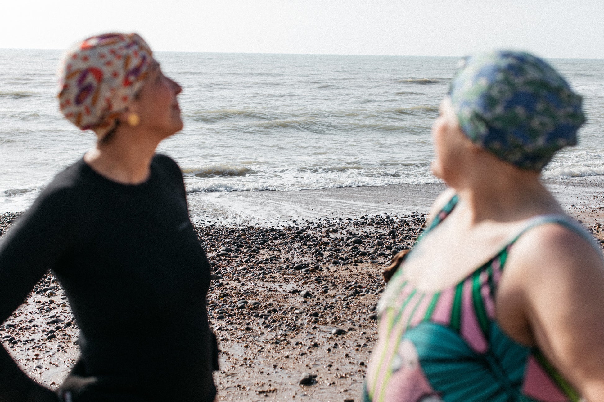 Salty Sea Knot - Swimming Cap Topper - Swim Turban - Vintage Liberty Adejade - Silk & Lawn