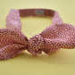 Ladies Tot Knot hairband - Liberty of London Red Marco Floral for Christmas - Tot Knots of Brighton
