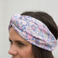 Winter Rose Twisted Turban hairband and neck scarf - Tot Knots of Brighton