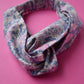 Winter Rose Twisted Turban hairband and neck scarf - Tot Knots of Brighton